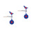 2Pièces Cible Métal 360 Alliage Résistante Extérieur 8