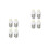 8Pièces Douille Ampoule Convertisseur Pièce Fixation Facile E27 G9 5