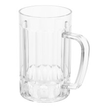 2Pièces Mugs Transparents Pour Ergonomique