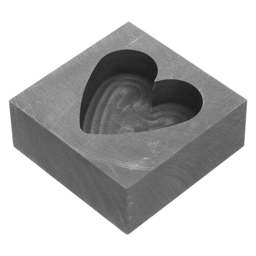 4Pièces Moule Graphite Cœur Pour Fonte Métaux Usage Pro 2