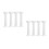 8Pcs Roman Column Cake Support White Plastic Tiered Cake Display Stand 7