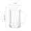 2Pièces Mugs Transparents Pour Ergonomique 10