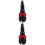 2Pièces Bouchons De Guidon Compatibles Et Vtt Rouges 6