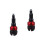 2Pièces Bouchons De Guidon Compatibles Et Vtt Rouges 5