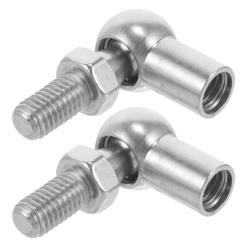 6Pièces Tête De Rotule En Acier Inoxydable Pour Argent 2