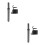 2Ensembles Ensemble Burins Pneumatiques Alliage Acier Pour Rivetage Solide 3