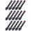 150Pcs Soft Eye Shadow Brush Black Comfortable Cosmetic Applicator 8
