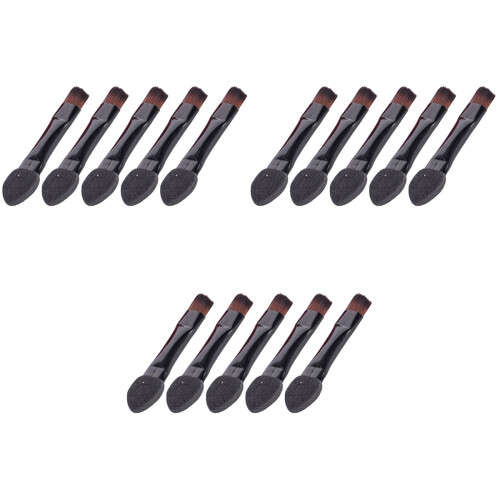 150Pcs Soft Eye Shadow Brush Black Comfortable Cosmetic Applicator 2