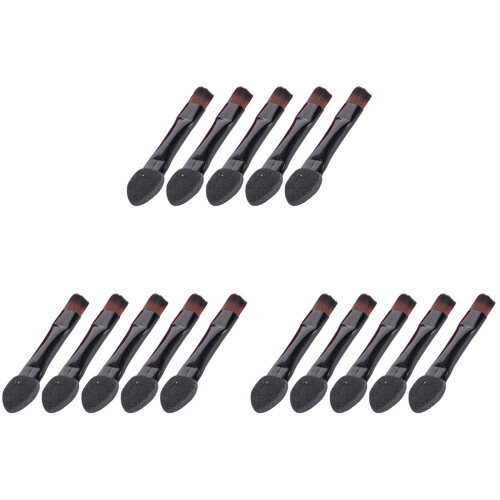 150Pcs Soft Eye Shadow Brush Black Comfortable Cosmetic Applicator 1