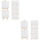 24Pièces Mini Toiles Bois Supports Pour Décor 8