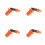 4Pièces Cache Bougie Haute Tension Plastique Pour Scooter Durable 4