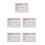 5Pcs Large Weekly Desk Planner Pink Paper Cover Work Schedule 4