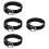 4Pcs Durable PU Belts Black Adjustable for Kids' Waist 8