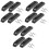 3Ensembles Repose Pouce Basse Plastique Noir Compact Avec Vis 4