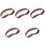 5Pcs Efficient 80 Grit Sanding Belts for Small Belt Sander Tools 4