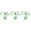 3Pcs Breathable Plush Hamster Leash and Harness Set in Green 5