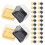 300Pcs Portable Clear Plastic Cake Takeaway Boxes for Mini Pastries 2