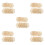 50Pcs Bamboo Fermentation Weights Mesh Press Tool for Home Pickle Jars 10