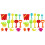 2Sets Kids Beach Play Sets Assorted Color Durable Plastic Sand Toy Set 2