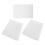10Pcs White Water Soluble Embroidery Stabilizer Sheets Nonwoven Fabric 1