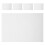 10Pcs White Water Soluble Embroidery Stabilizer Sheets Nonwoven Fabric 2