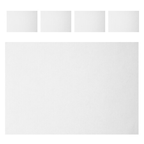 10Pcs White Water Soluble Embroidery Stabilizer Sheets Nonwoven Fabric 1
