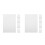 10Pcs White Water Soluble Embroidery Stabilizer Sheets Nonwoven Fabric 8