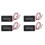 4Pcs Vehicle Battery Tester LCD Battery Capacity Gauge Easy Operation 2