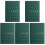 5Pcs Academic Planner Efficient Calendar Green Practical for Study 2