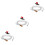 3Sets Metal Plastic Siphon Pump Hose for Gasoline Multi Color Durable 4
