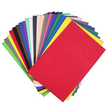 80Pcs Flexible Foam Sheets for Crafts Kids DIY Art Project Colorful