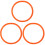 3Pcs Compact Weighted Arm Hoops Pe Material for Arm Strength 3