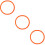 3Pcs Compact Weighted Arm Hoops Pe Material for Arm Strength 10