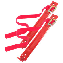 6Pcs Durable Red Iron Fire Extinguisher Mount Brackets Wall Hook Set