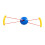 2Pcs Kids Wall Pulley Chest Expander Spring Exerciser Toy 1