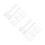 120Pcs White Plastic Adjustable Curtain Hooks for Pleated Drapes Clips 4