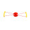 2Pcs Kids Wall Pulley Chest Expander Spring Exerciser Toy 10