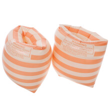 4Pairs Trendy PVC Pool Float Arm Bands Inflatable Swimming Accessories