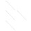 4Pcs Durable Iron Foosball Table Poles Silver Color Replace Old Rods 4