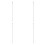 4Pcs Durable Iron Foosball Table Poles Silver Color Replace Old Rods 7
