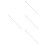 4Pcs Durable Iron Foosball Table Poles Silver Color Replace Old Rods 5