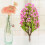 2Pcs Decoration House Model Tree Artificial Mini Plastic Multi-Color 11