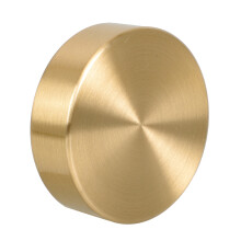 2Pcs Waterproof Brass Round Paperweight for Calligraphy and Desk Use