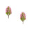 2Pcs Decoration House Model Tree Artificial Mini Plastic Multi-Color 6