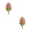 2Pcs Decoration House Model Tree Artificial Mini Plastic Multi-Color 5