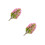 2Pcs Decoration House Model Tree Artificial Mini Plastic Multi-Color 2