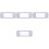 4Pcs Silver Professional Rice Paper Calligraphy Accessory Scrolls 3