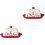 2Pcs Multi-Color Ceramic Butter Storage Dish with Lid for Kitchen Use 5