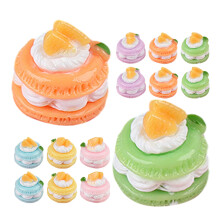 54Pcs Lifelike Fake Cakes Resin Models for Home, Shop, Teaching Use