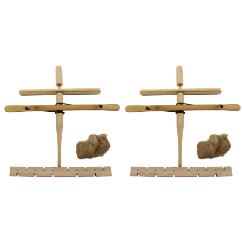 2Sets Versatile Khaki Wood Fire Starter for Camping Adventures 2